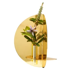 Twilight kynttilänjalka seinälle, Messinki