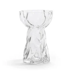 Twist bulb maljakko 12,8 cm, Kirkas