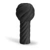 Twist pillar maljakko 34 cm, Black