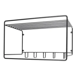 Uptown hattuhylly, Musta