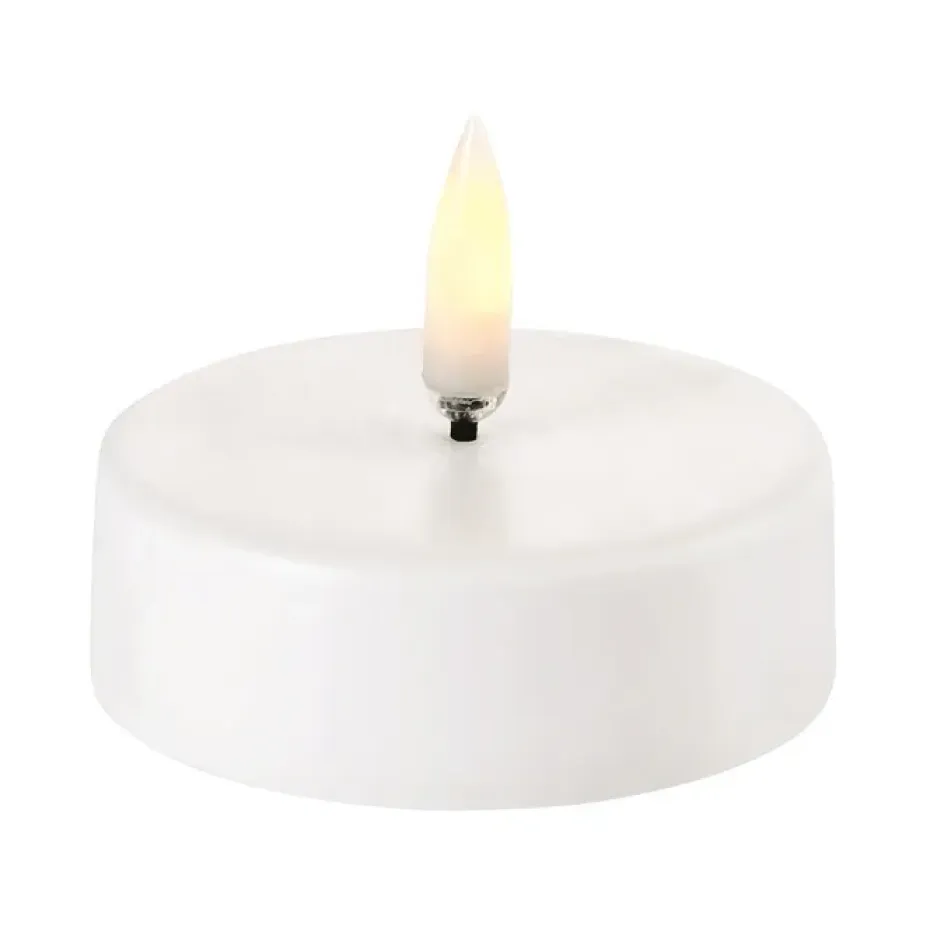 Uyuni LED Lämpökynttilä valkoinen, 6,1 x 2,2 cm