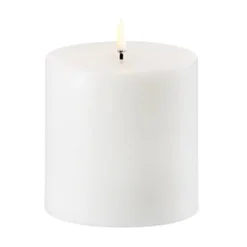 Uyuni LED Pöytäkynttilä valkoinen Ø 10,1 cm, 10 cm