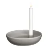 Valley kynttilänjalka Ø21 cm, Harmaa
