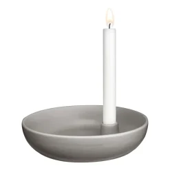 Valley kynttilänjalka Ø21 cm, Harmaa