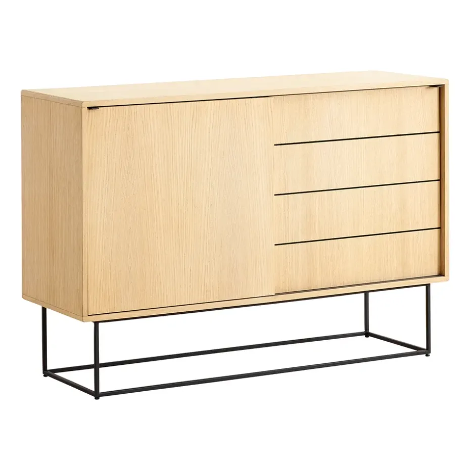 Virka Sivupöytä, korkea 120 cm, Tammi