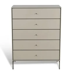 Volt lipasto 5 laatikkoa beige, Yksityiskohdat ruostumattomasta teräksestä