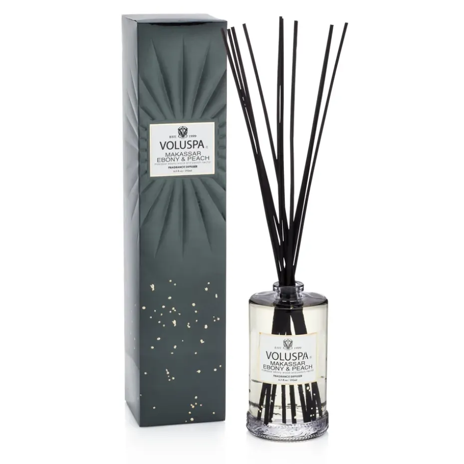 Voluspa tuoksutikut, 192 ml, Makassar Ebony & Peach