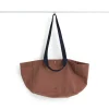 Weekend Bag No 2 laukku S 26x56 cm, Milk chocolate