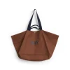 Weekend Bag Organic laukku L, Milk chocolate