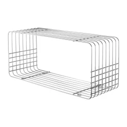 Wire-hylly, Kromi, 31x70x26 cm