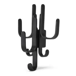 Woody koukku Three, Black stained oak